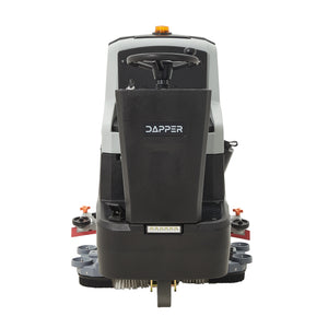 Autolaveuse autoportée à batterie, brosse de 30 po, raclette de 39 po