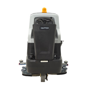 Autolaveuse autoportée à batterie, brosse de 96,5 cm, raclette de 122 cm