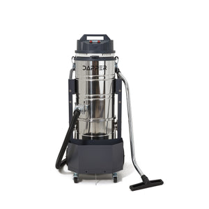 Aspirateur eau et poussière industriel robuste 99,9 litres, double moteur, 3,3 CV, 222 CFM