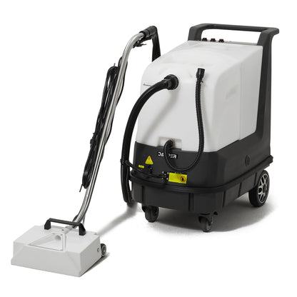Injecteur-extracteur moquette eau chaude avec brosse motorisée de 33 cm et réservoir de 40 litres