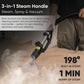 Machine extractrice de moquettes et de tissus d'ameublement avec vapeur, réservoir de 2,5 gallons