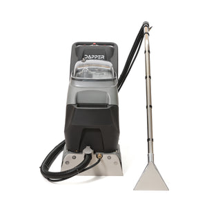 Machine d'extraction de tapis 4-en-1 à eau froide avec vapeur, suceur pour tissus d'ameublement et raclette de sol