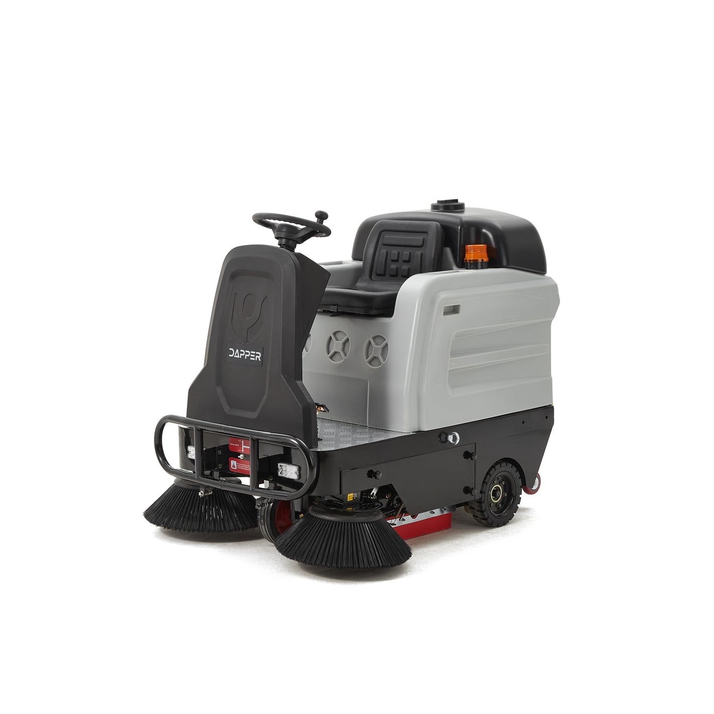 Autolaveuse autoportée 124 cm Largeur de balayage 95 litres 7 200 m²/h 9,6 km/h