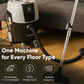 8 Gallon Wet Dry Dust Extractor Vacuum with Auto HEPA Filter
