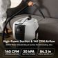 8 Gallon Wet Dry Dust Extractor Vacuum with Auto HEPA Filter