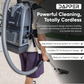 2-in-1 Battery Powered Commercial Backpack Vacuum & Blower 6 Qt