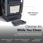 2-in-1 Battery Powered Commercial Backpack Vacuum & Blower 6 Qt