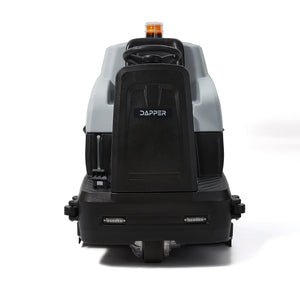 Autolaveuse-balayeuse autoportée de 80 cm de largeur de nettoyage et de 119 cm de largeur d'essuyage