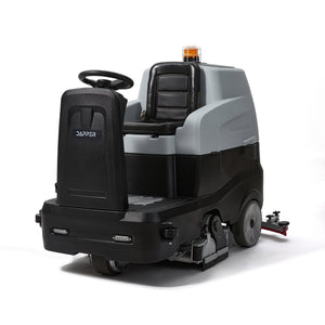 Autolaveuse-balayeuse autoportée de 80 cm de largeur de nettoyage et de 119 cm de largeur d'essuyage