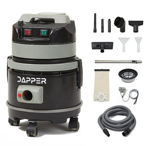 Wet Dry Vacuum Cleaner with Soap Dispensing Scrub Brush 3 Gal. Recovery Tank