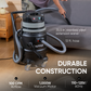 Wet/Dry Vacuum Cleaner with Steam, Water Extraction & Scrub Brush 4.5 Gal. Tank
