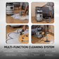Wet/Dry Vacuum Cleaner with Steam, Cold Water Extraction & Scrub Brush, 2.5 Gal. Tank