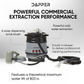Cold Water Carpet Extractor & Upholstery with Scrub Brush & Blower, 2.5 Gal.