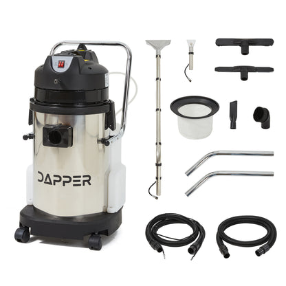 Wet Dry Vacuum with Carpet & Upholstery Extraction 8 Gal. Recovery Tank