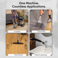 Wet Dry Vacuum & Steam Cleaner with Carpet & Upholstery Extractor 5.5 Gal. Recovery Tank