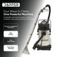 Wet Dry Vacuum with Carpet & Upholstery Extraction 8 Gal. Recovery Tank