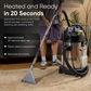 Wet Dry Vacuum & Steam Cleaner with Carpet & Upholstery Extraction 8 Gal. Recovery Tank