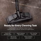 Wet Dry Vacuum & Steam Cleaner with Carpet & Upholstery Extraction 8 Gal. Recovery Tank