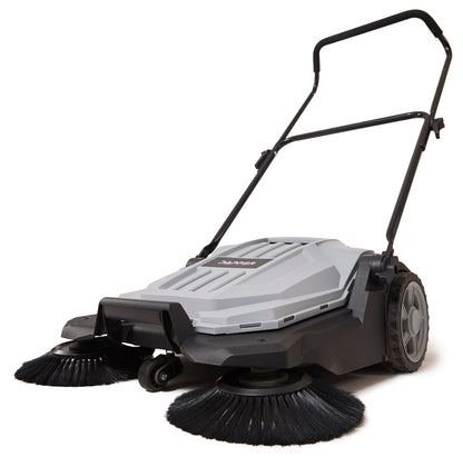 Balayeuse manuelle poussée - Capacité de 19,8 litres - Largeur de balayage de 64,8 cm