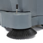 Balayeuse autoportée à batterie - Capacité de 45 litres - Largeur de balayage de 102 cm