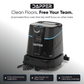 Commercial Autonomous Robotic Floor Scrubber & Carpet Vacuum with Auto Docking Station