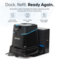 Commercial Autonomous Robotic Floor Scrubber & Carpet Vacuum with Auto Docking Station
