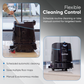 Commercial Autonomous Robotic Floor Scrubber & Carpet Vacuum with Auto Docking Station