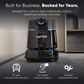 Commercial Autonomous Robotic Floor Scrubber & Carpet Vacuum with Auto Docking Station