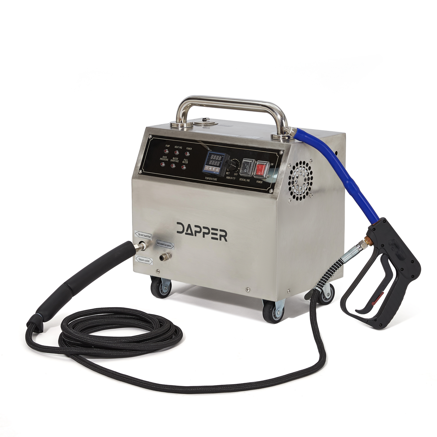 Nettoyeur Vapeur Professionnel avec Vapeur à 110°C et Réservoir de 3,8 Litres