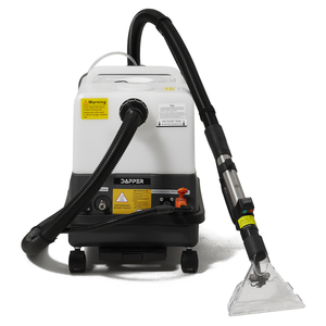 Machine extractrice de moquettes et de tissus d'ameublement avec vapeur, réservoir de 2,5 gallons