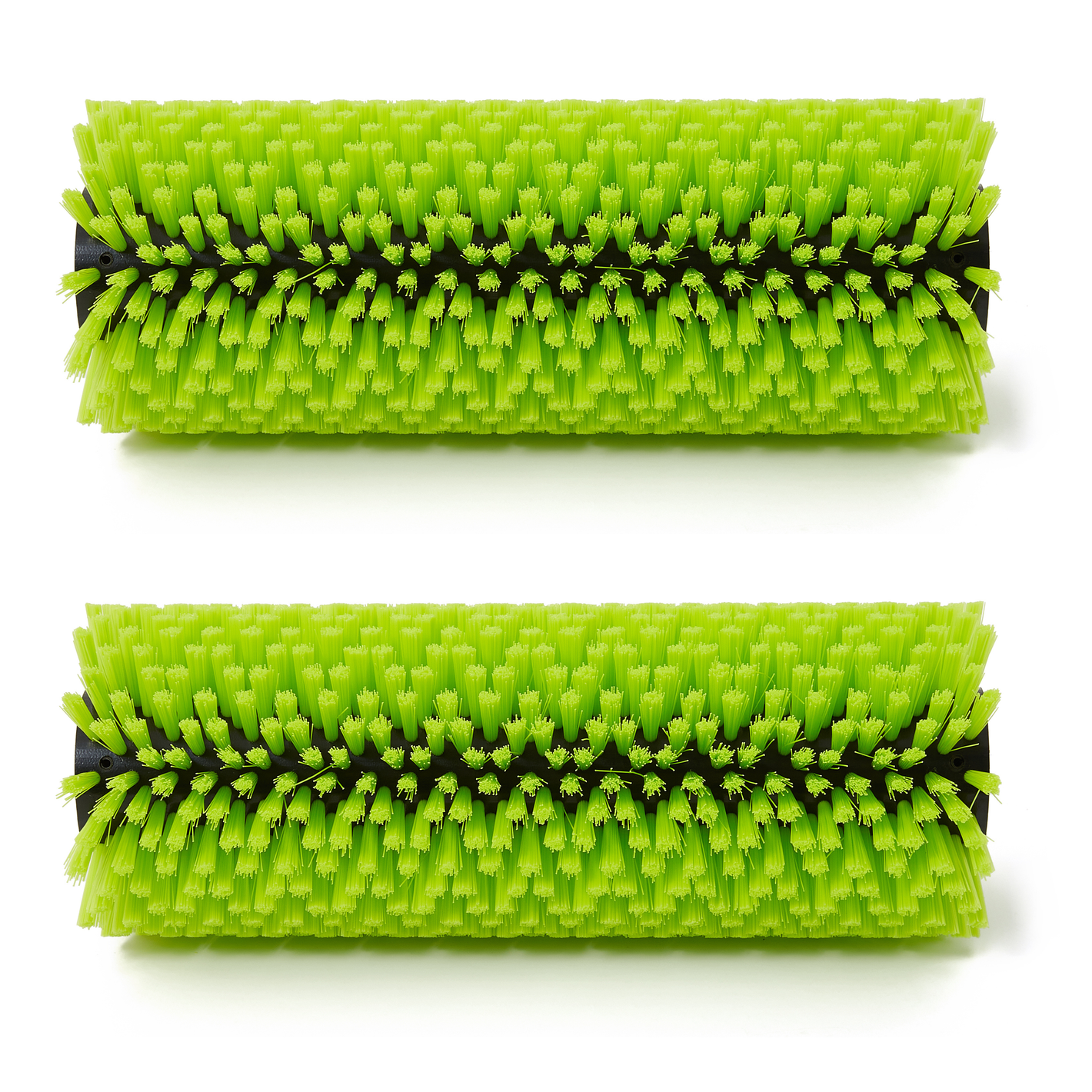 Jeu de brosses vertes pour machine à brosses contra-rotatives (CRB)