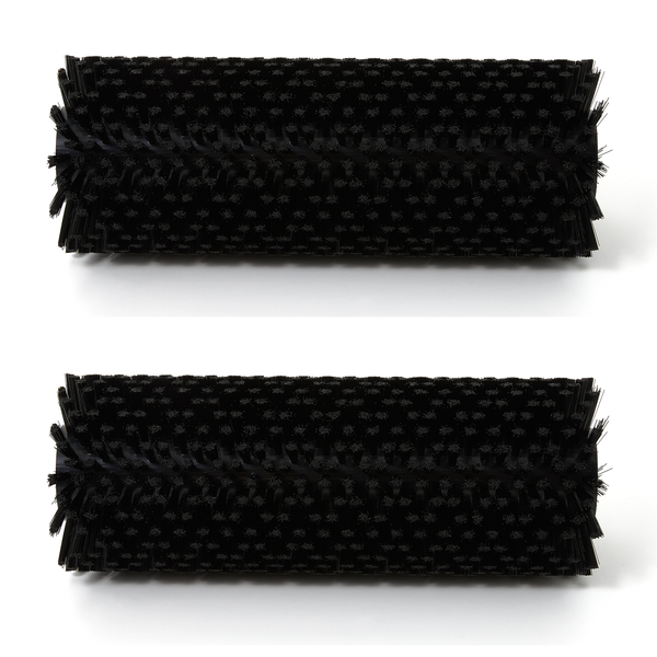 Jeu de brosses noires pour machine à brosses à rotation contrarotative (CRB)
