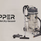 Aspirateur eau et poussière industriel robuste de 80 litres