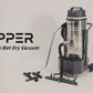 Aspirateur eau et poussière industriel robuste 99,9 litres, double moteur, 3,3 CV, 222 CFM